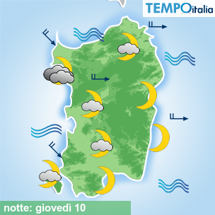 Mappa notte per la giornata del 2026-09-10