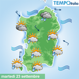 Mappa Giornaliera per la giornata di mercoledì 16 marzo