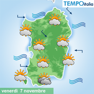 Mappa Giornaliera per la giornata di mercoledì 16 marzo