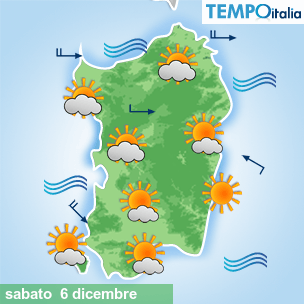 Mappa Giornaliera per la giornata di mercoledì 16 marzo