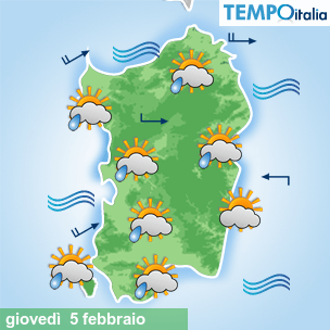 Mappa Giornaliera per la giornata di mercoledì 16 marzo
