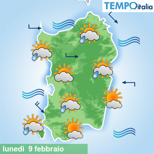 Mappa Giornaliera per la giornata di mercoledì 16 marzo