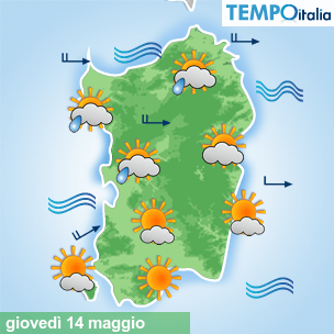 Mappa Giornaliera per la giornata di mercoledì 16 marzo