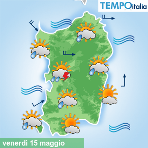 Mappa Giornaliera per la giornata di mercoledì 16 marzo