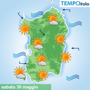 Mappa Giornaliera per la giornata di mercoledì 16 marzo