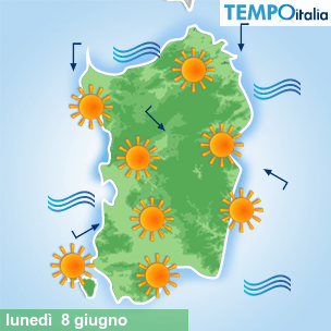 Mappa Giornaliera per la giornata di mercoledì 16 marzo