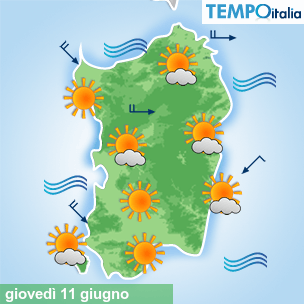 Mappa Giornaliera per la giornata di mercoledì 16 marzo
