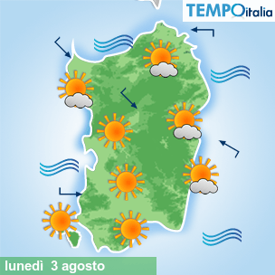 Mappa Giornaliera per la giornata di mercoledì 16 marzo