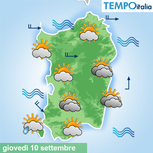 Mappa Giornaliera per la giornata di mercoledì 16 marzo