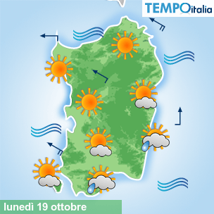Mappa Giornaliera per la giornata di mercoledì 16 marzo