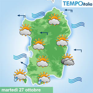 Mappa Giornaliera per la giornata di mercoledì 16 marzo