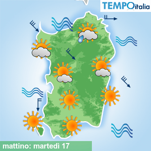 Mappa mattino per la giornata del 2026-02-17