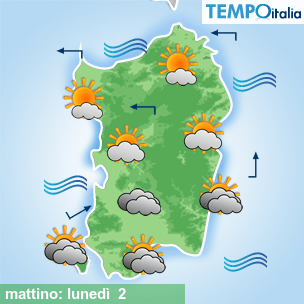 Mappa mattino per la giornata del 2026-03-02