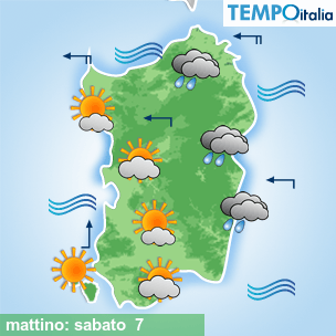 Mappa mattino per la giornata del 2026-03-07