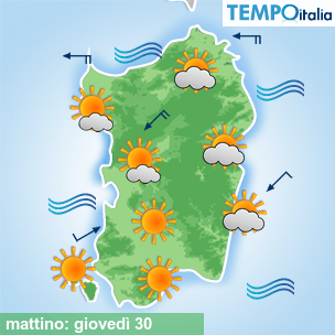 Mappa mattino per la giornata del 2026-04-30