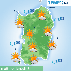 Mappa mattino per la giornata del 2026-09-07