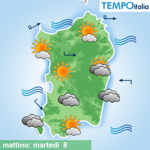Mappa mattino per la giornata del 2026-09-08