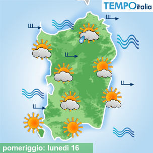 Mappa pomeriggio per la giornata del 2026-02-16