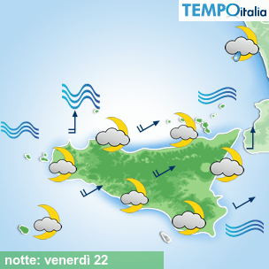 Mappa notte per la giornata del 2024-11-22