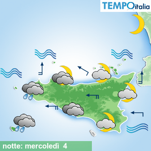 Mappa notte per la giornata del 2026-02-04