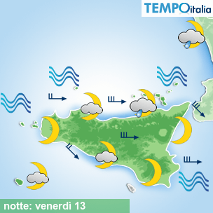 Mappa notte per la giornata del 2026-02-13