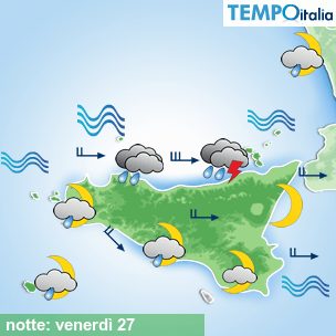 Mappa notte per la giornata del 2026-03-27