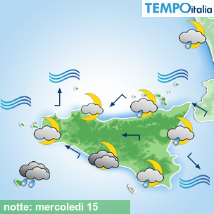 Mappa notte per la giornata del 2026-04-15