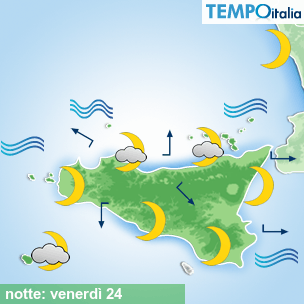 Mappa notte per la giornata del 2026-04-24