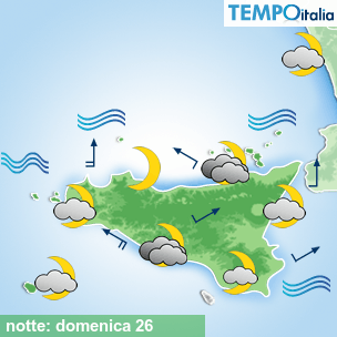 Mappa notte per la giornata del 2026-07-26