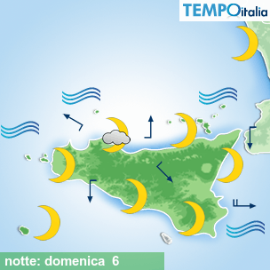 Mappa notte per la giornata del 2026-09-06