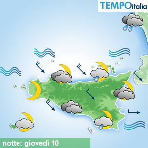 Mappa notte per la giornata del 2026-09-10