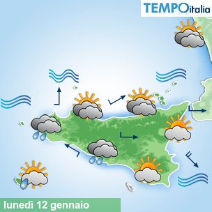 Mappa Giornaliera per la giornata di mercoledì 16 marzo