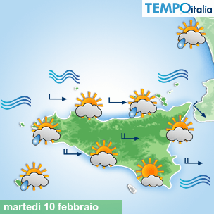 Mappa Giornaliera per la giornata di mercoledì 16 marzo