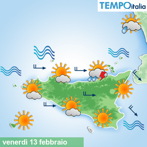 Mappa Giornaliera per la giornata di mercoledì 16 marzo