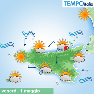 Mappa Giornaliera per la giornata di mercoledì 16 marzo
