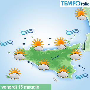 Mappa Giornaliera per la giornata di mercoledì 16 marzo