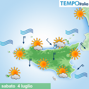 Mappa Giornaliera per la giornata di mercoledì 16 marzo