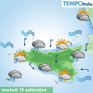 Mappa Giornaliera per la giornata di mercoledì 16 marzo