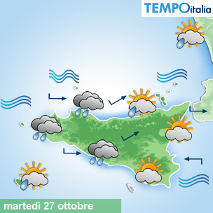 Mappa Giornaliera per la giornata di mercoledì 16 marzo