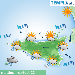 Mappa mattino per la giornata del 2024-10-22