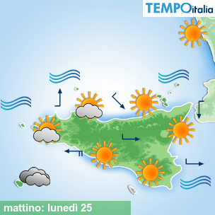 Mappa mattino per la giornata del 2024-11-25