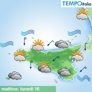 Mappa mattino per la giornata del 2026-03-16