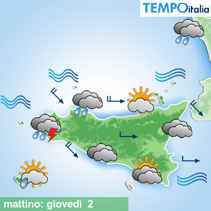 Mappa mattino per la giornata del 2026-04-02