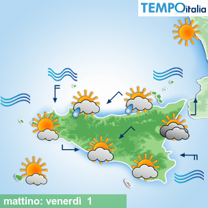 Mappa mattino per la giornata del 2026-05-01