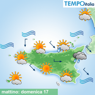 Mappa mattino per la giornata del 2026-05-17
