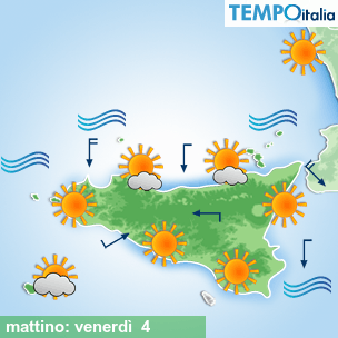 Mappa mattino per la giornata del 2026-09-04