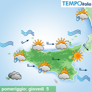 Mappa pomeriggio per la giornata del 2026-02-05