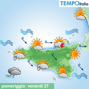 Mappa pomeriggio per la giornata del 2026-03-27