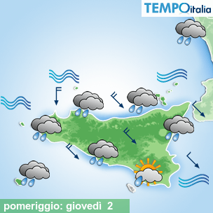 Mappa pomeriggio per la giornata del 2026-04-02