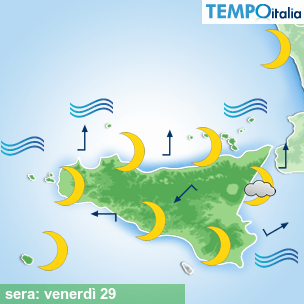 Mappa sera per la giornata del 2026-05-29